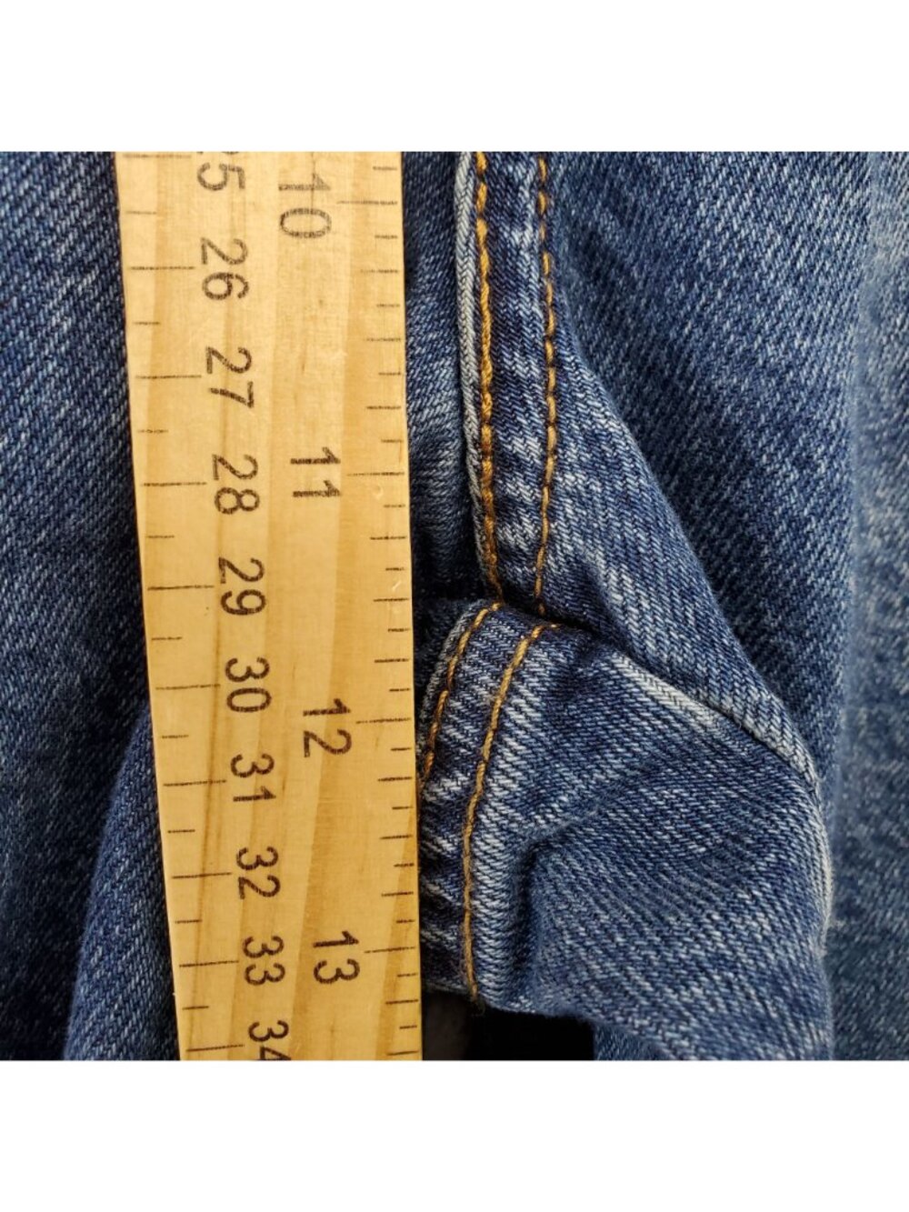 Levis Jeans Womens 34 Blue Baggy Dad Barrel Relaxed Fit Classic Denim Casual W34 - Picture 9 of 14